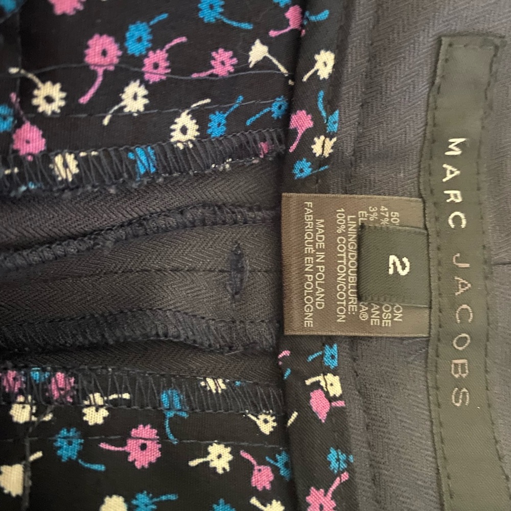 NWT Marc by Marc Jacob Blue Trouser Size 2